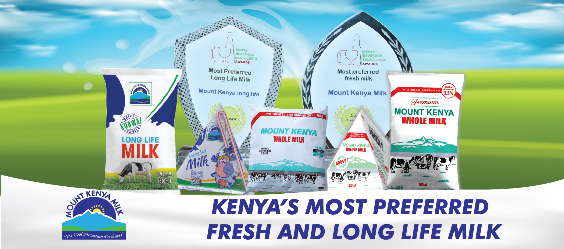 Mount Kenya Milk – The Cool Mountain Freshness